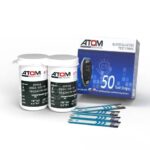 ATOM AT-600 Glucometer Test Strips – Pack of 50 Strips