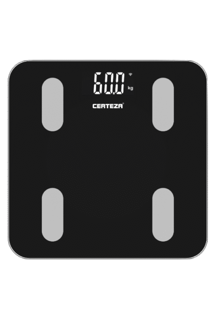 Certeza BF-870 Smart Body Weight Machine Scale (Black)