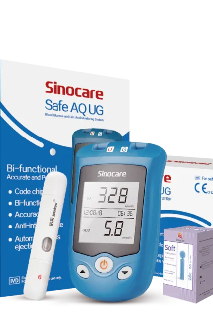 Sinocare UG Uric Acid & Glucose Monitor