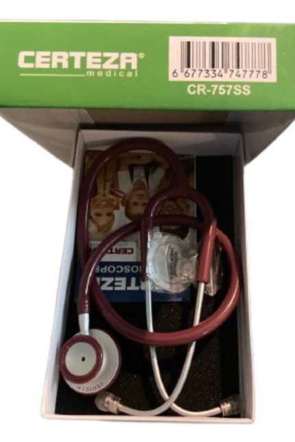 Certeza CR-757 SS Dual Head Stethoscope