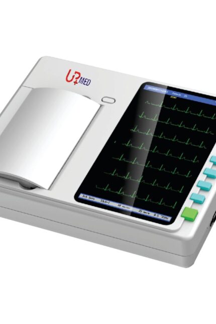 UpMed TEC-650 Digital 6-Channel Touch Screen ECG Machine