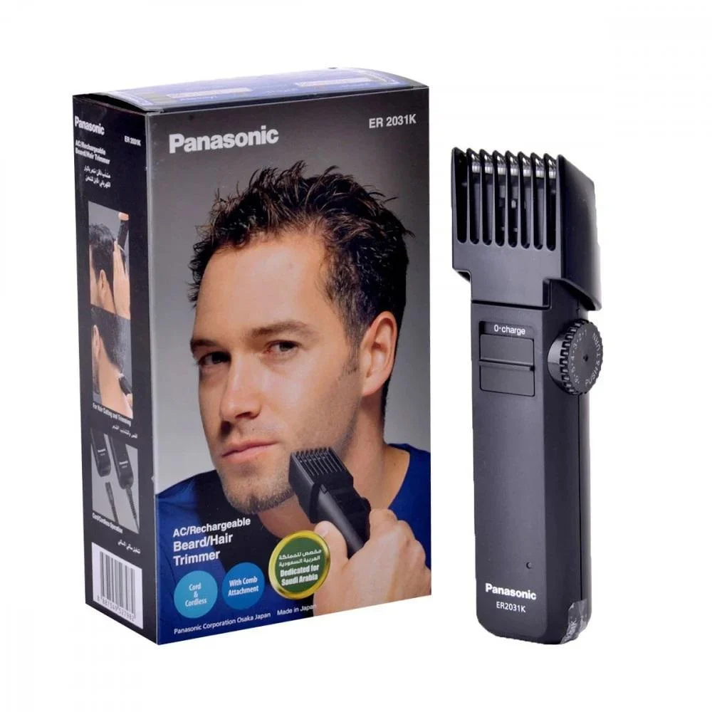 Panasonic Beard/Hair Trimmer ER2031K - Black