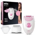 Braun Epilator Silk-epil 3 3-270, Hair Removal for Women, Shaver & Trimmer 3270